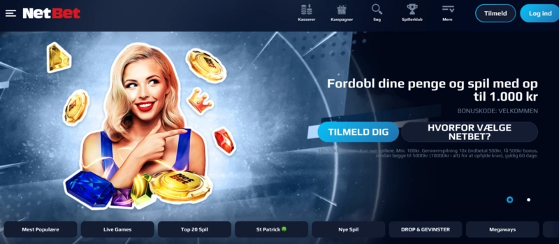 NetBet Homepage